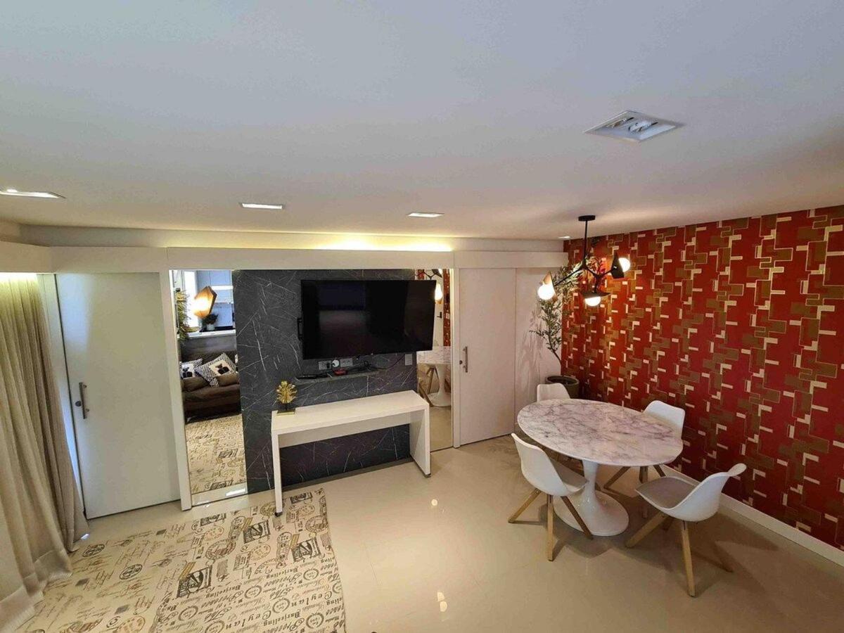 Studio No Centro Gastronomico De Foz Com Vista Para O Rio Parana Appartement Foz do Iguaçu Buitenkant foto