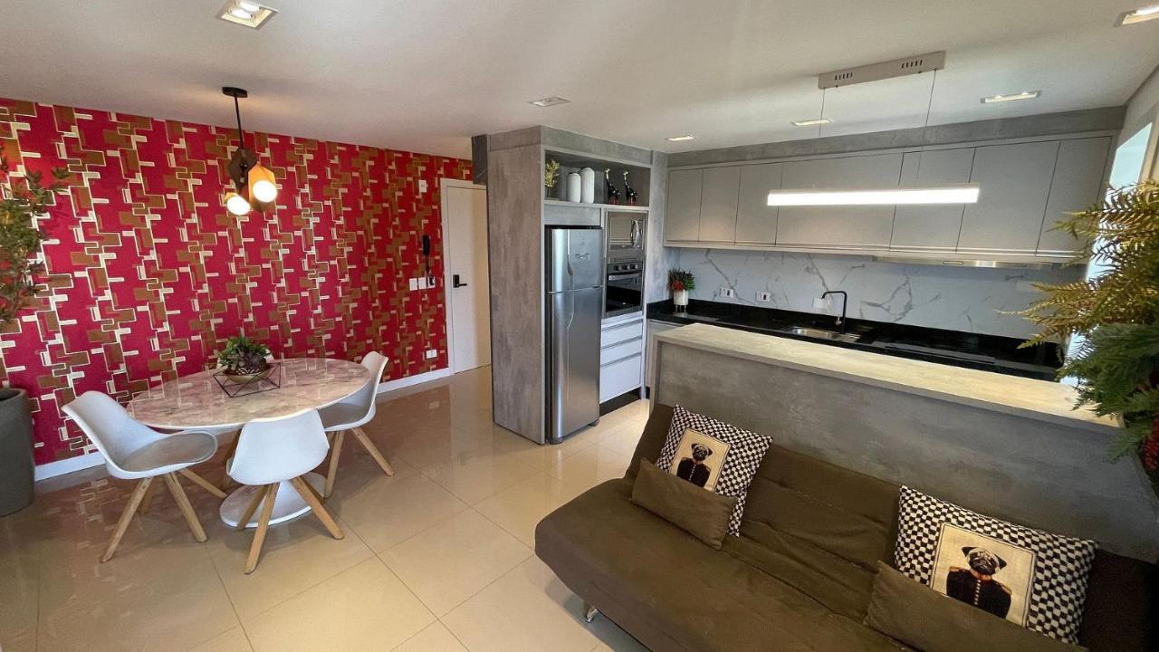 Studio No Centro Gastronomico De Foz Com Vista Para O Rio Parana Appartement Foz do Iguaçu Buitenkant foto